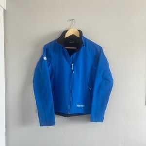 Marmot | Royal Blue Zip Up Water Resistant Jacket